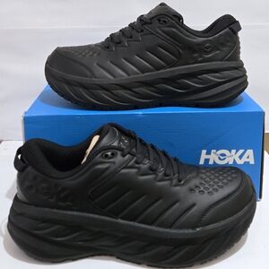 Hoka Men's Bondi SR Black/Black Shoes